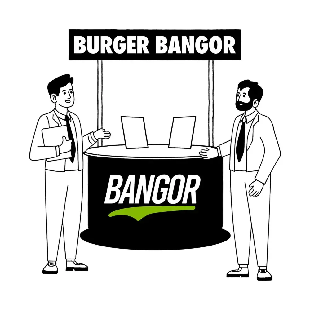 The first Bangor outlet opened its doors.