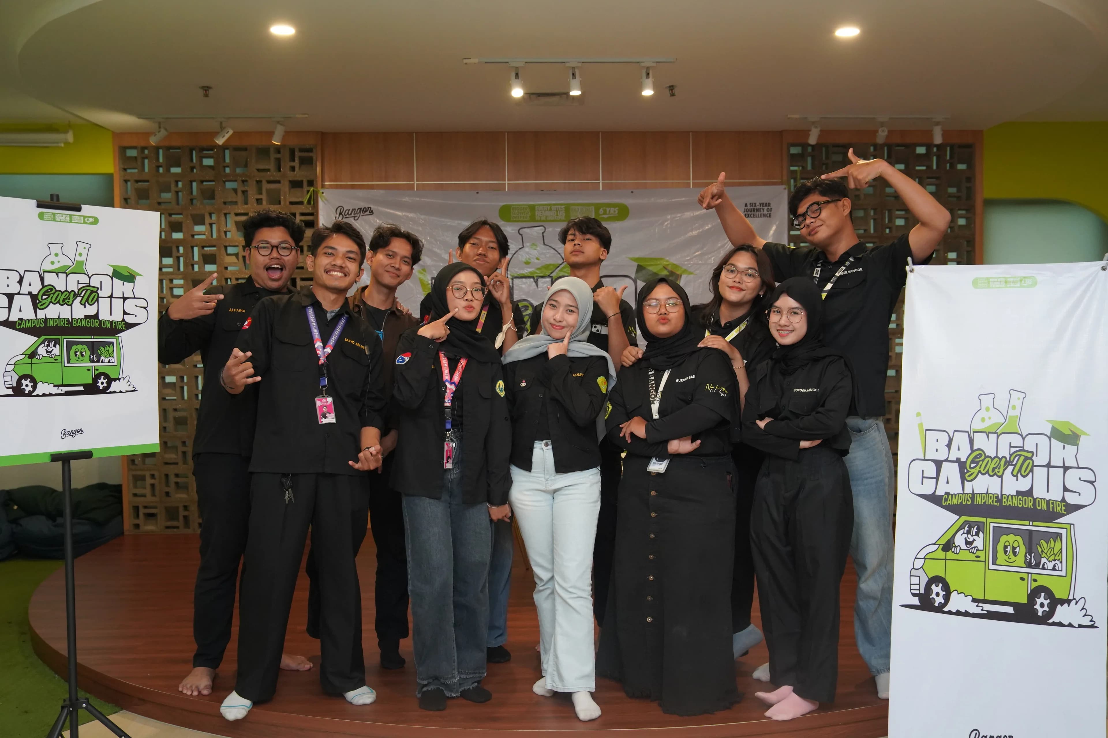 BANGOR GOES TO CAMPUS